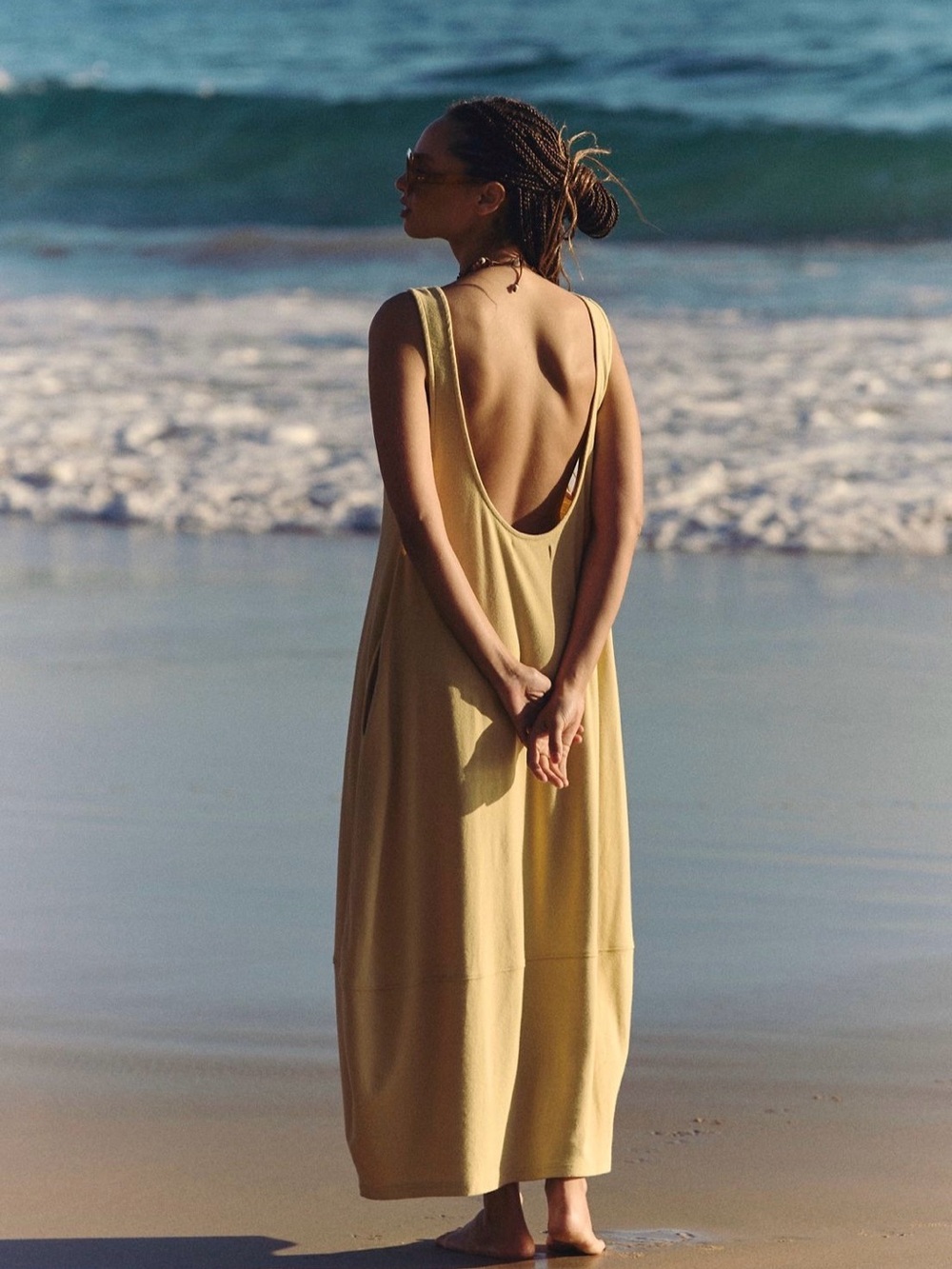 Perth barrel tee midi dress Free people